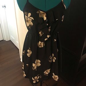 Adjustable Spaghetti Strap Flowery Sundress